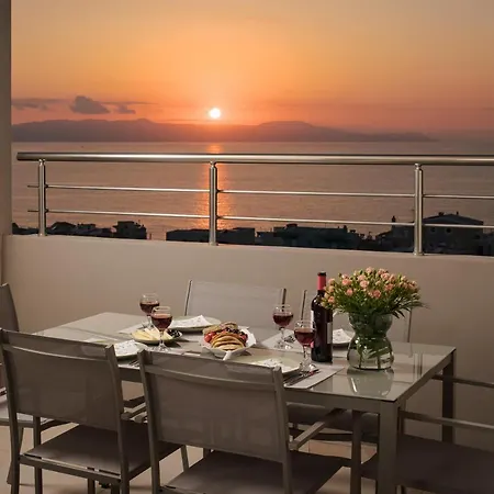 Overview Chania With Sea View And Amazing Sunset