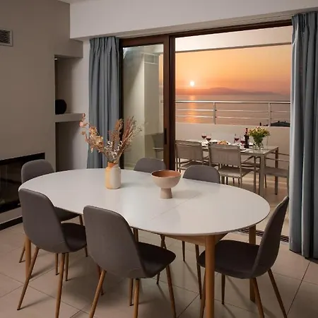 Overview Chania With Sea View And Amazing Sunset