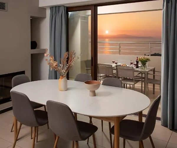 Overview Chania With Sea View And Amazing Sunset